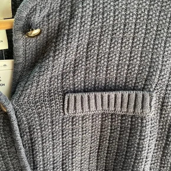 H&M Dark Blue Textured Cardigan - Picture 5 of 7